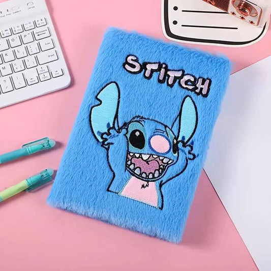 Пухкав тефтер Lilo & Stitch A5 - СИН