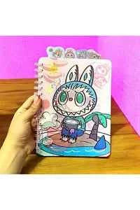 Тетрадка Labubu 100 л. широки редове (холограма)