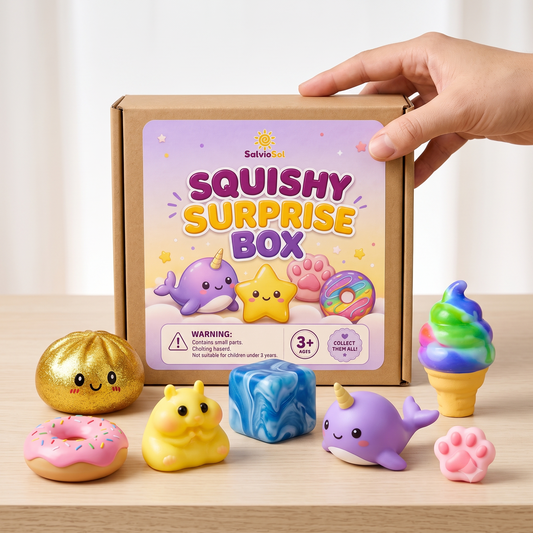 Squishy Surprise Box - мистериозни кутии с много изненади