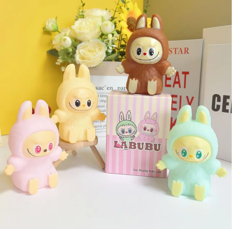 Светеща Лабубу фигурка за декорация