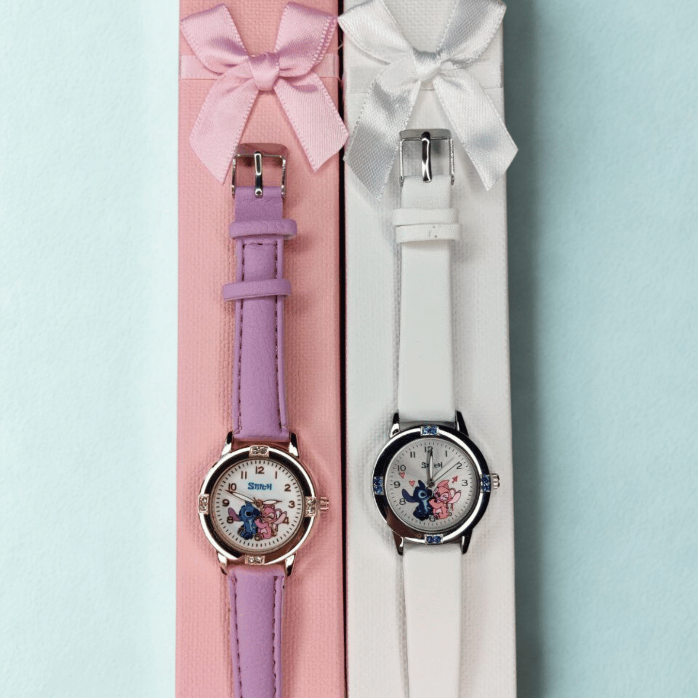 Детски ръчен часовник Stitch & Angel