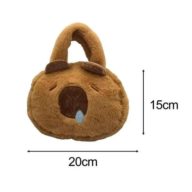 Плюшена чантичка Капибара Сополивка