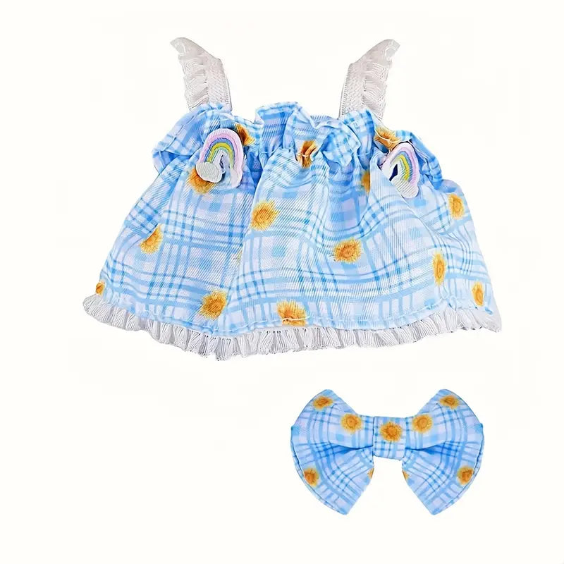 Rochie pentru Labubu (flori)