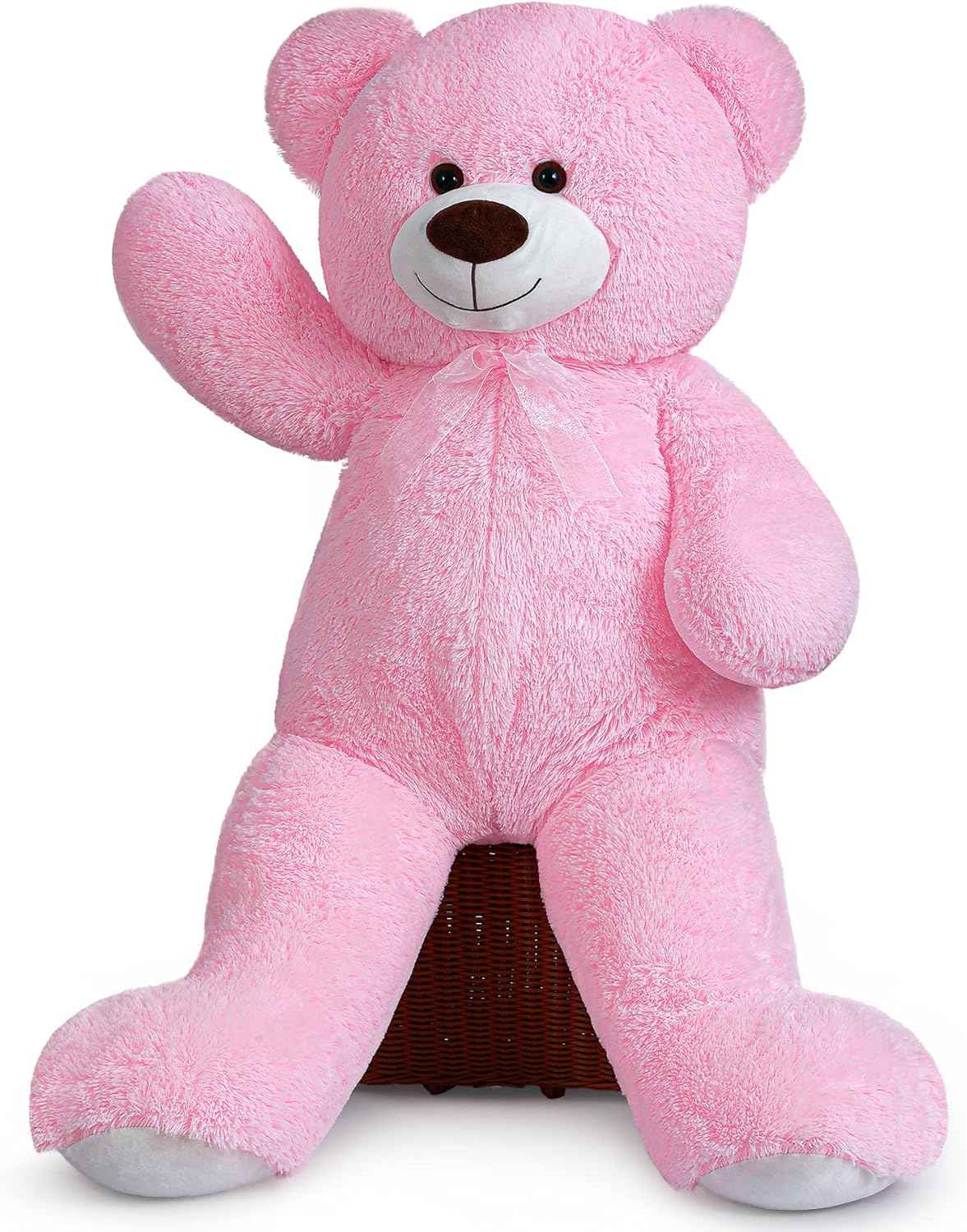 Голямо плюшено розово мече - 120 см