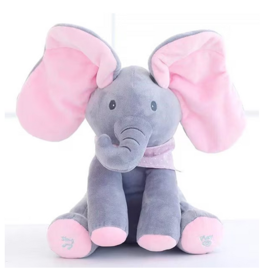 Интерактивно плюшено слонче Flapsy – пее и движи уши