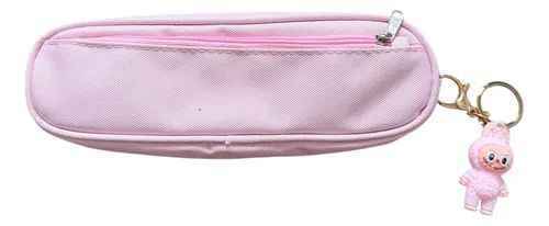 Несесер с ключодържател Labubu - Розов/Син