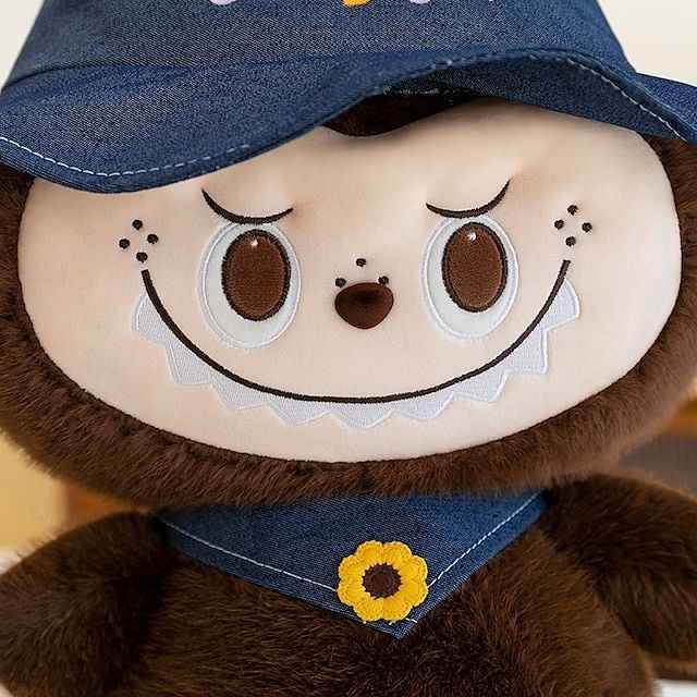 Плюшена кукла Labubu, 40 см. (Cowboy)