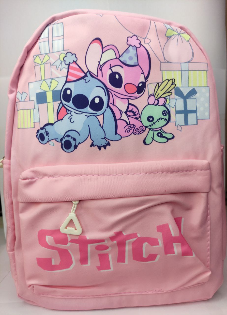 Детска раница Stitch – различни модели (розов и син цвят)