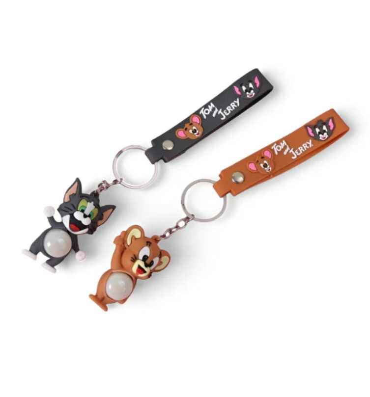 Ключодържател Tom & Jerry със светещ ефект