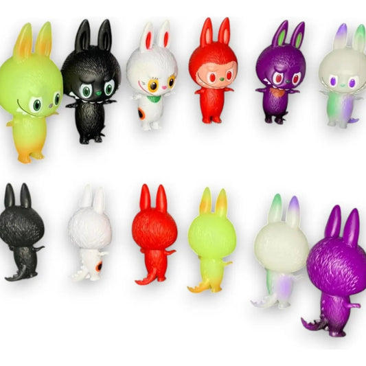 Сет фигури Labubu – Колекционерско издание + светещи в тъмното модели