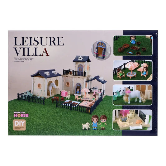 DIY комплект Луксозна Вила с Конюшня – Мечта