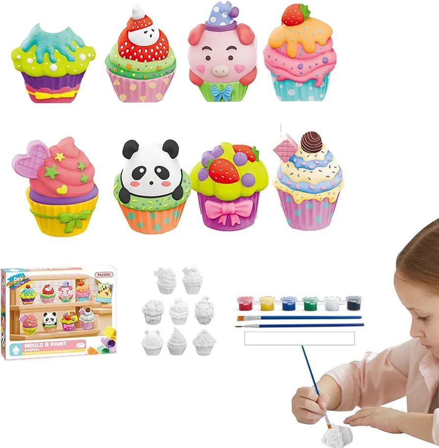 DIY Комплект за рисуване на гипсови фигурки