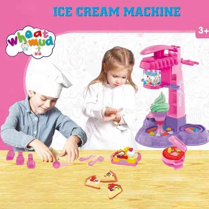 Комплект за игра с пластилин – Машина за сладолед