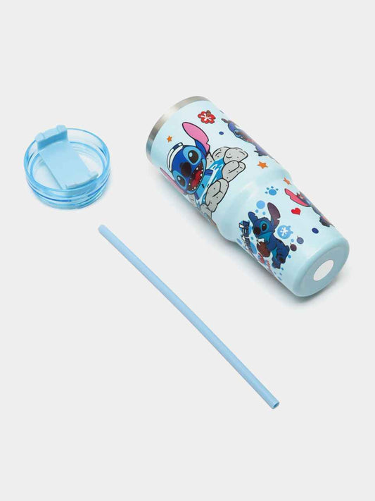 Термочаша Stitch със Сламка