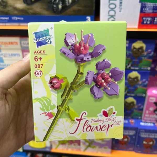 Декоративна орхидея за сглобяване – конструктор 108 части