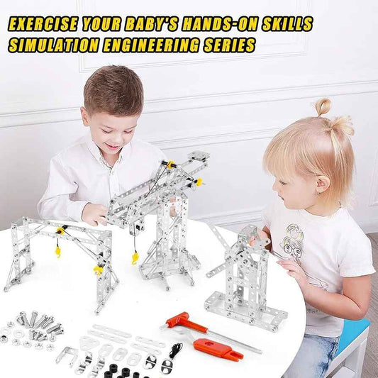 STEM метален конструктор Creative Metal – 3 модела в 1