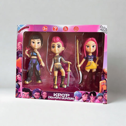 K-Pop Demon Hunters – σετ 3 φιγούρων δράσης