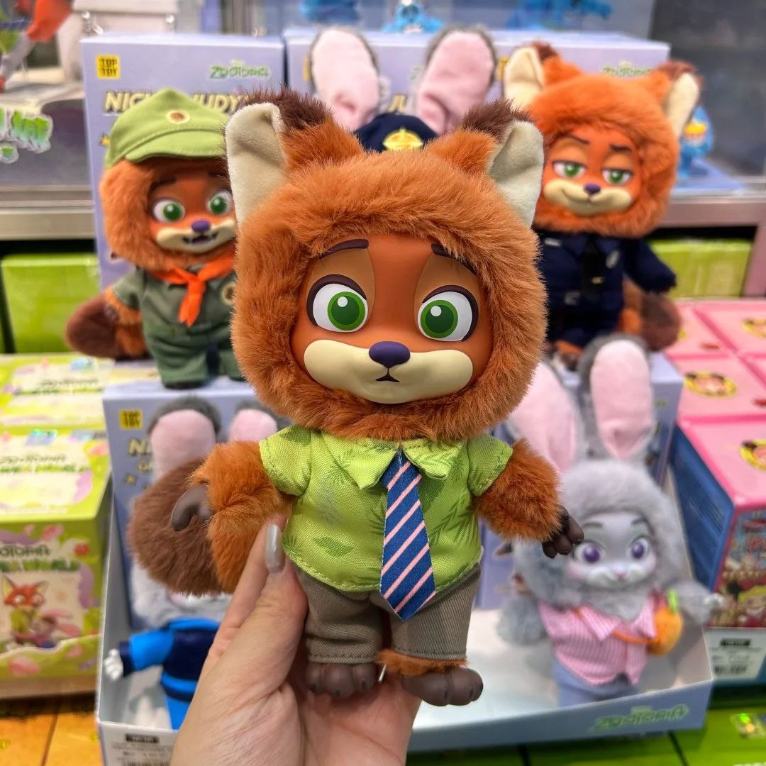 Плюшени герои Nick & Judy – колекционерска серия с ключодържател
