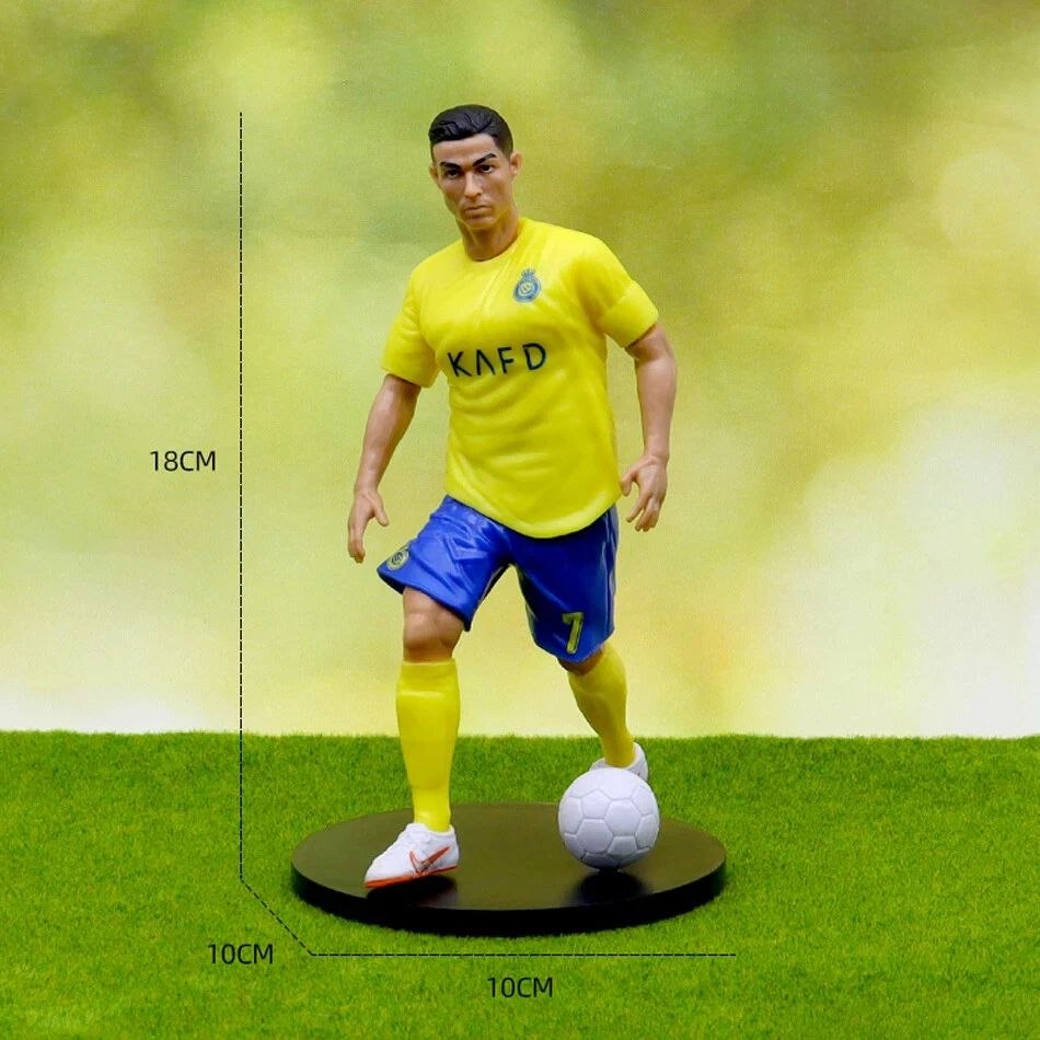 Футболна фигурка Кристиано Роналдо (Cristiano Ronaldo) – Ал Насър, 18 см