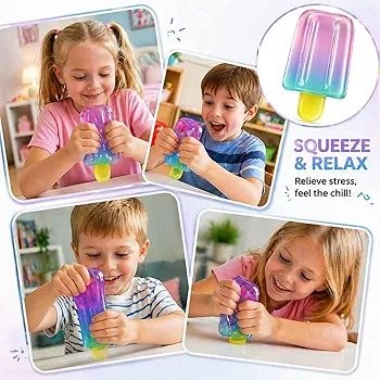 Squishy Ice Pop Fidget Toy