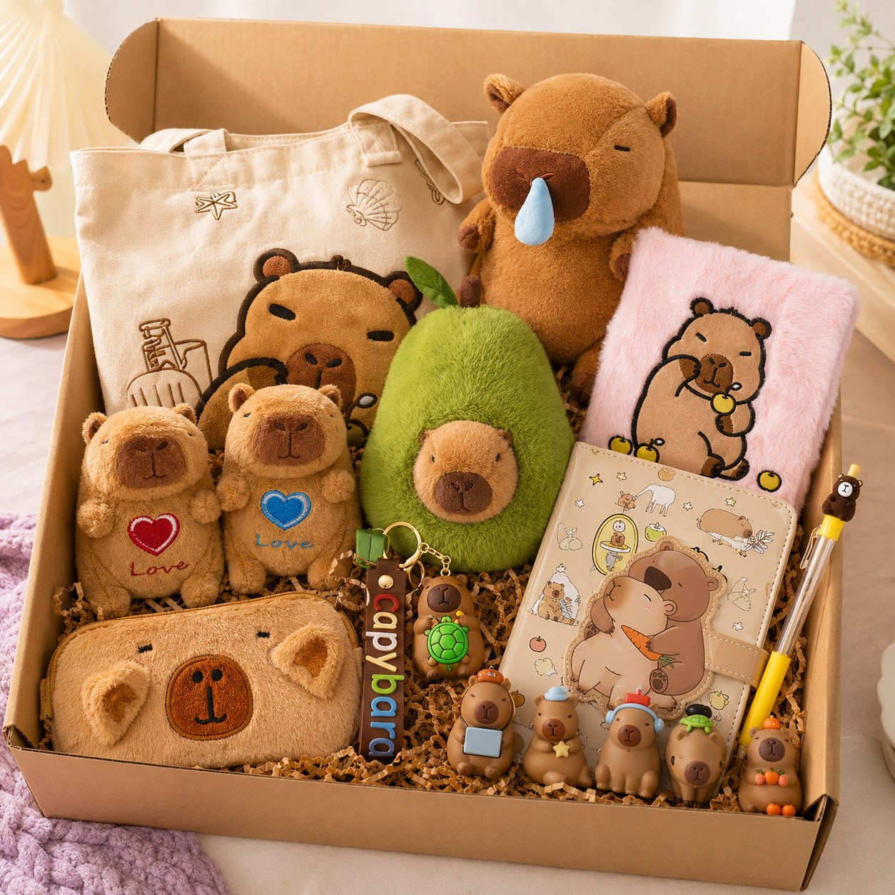 Capybara Surprise Box – Мистериозен Подаръчен Комплект