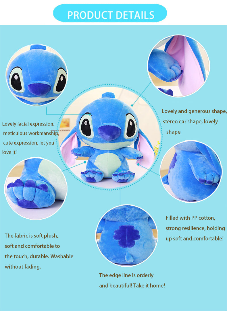 Огромен плюшен Stitch и Angel - 100 см.