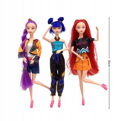 K-POP Demon Hunter - κούκλες μόδας - οι αγαπημένες όλων των παιδιών