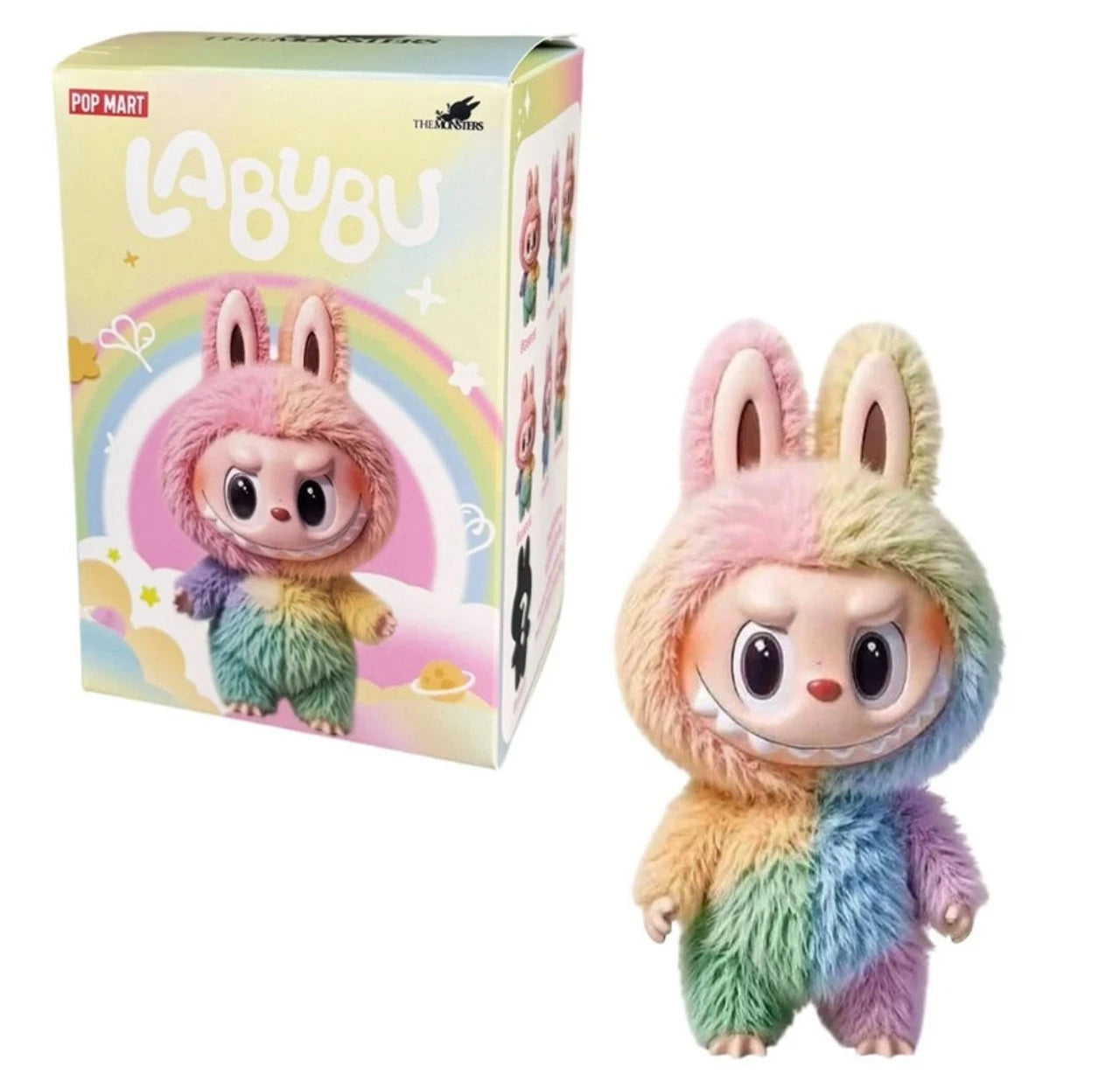 Labubu Rainbow Chase V4 Series, 17 cm