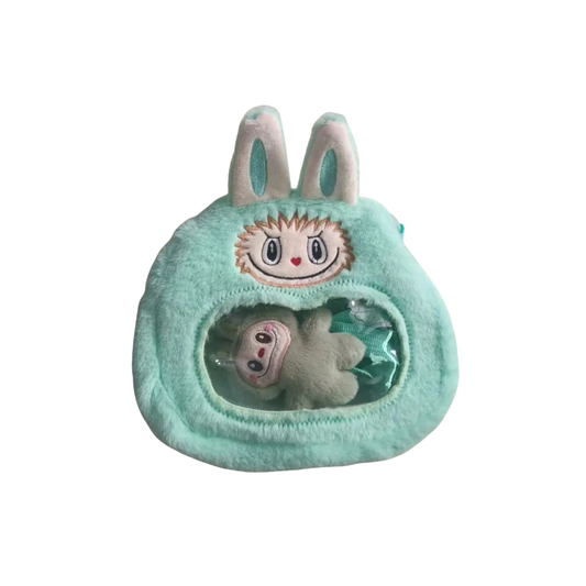 Плюшени чантички с висулка Лабубу