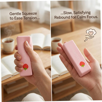Squishy Butter Stick Ягода – Slow Rising Антистрес Играчка