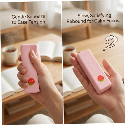 Squishy Butter Stick Ягода – Slow Rising Антистрес Играчка