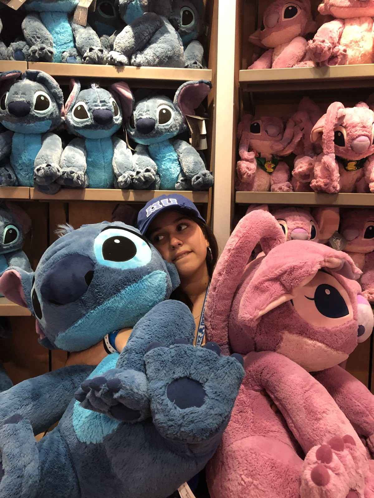 Гигантски плюшен Stitch и Angel – 140 см | Огромен, мек и впечатляващ!