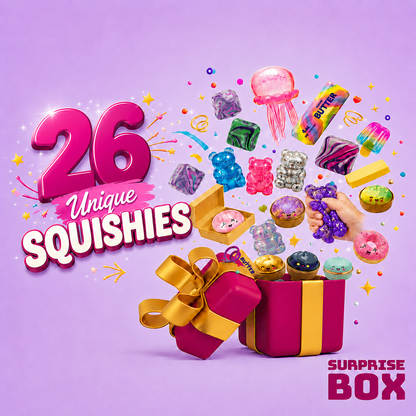 Squishy Surprise Box - мистериозни кутии с много изненади