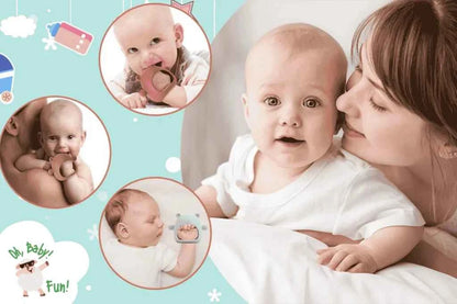 Бебешка силиконова гризалка – облекчава никненето на първите зъбки