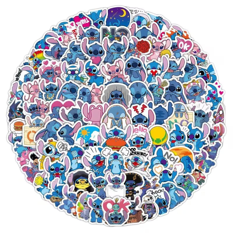 Лист стикери Стич