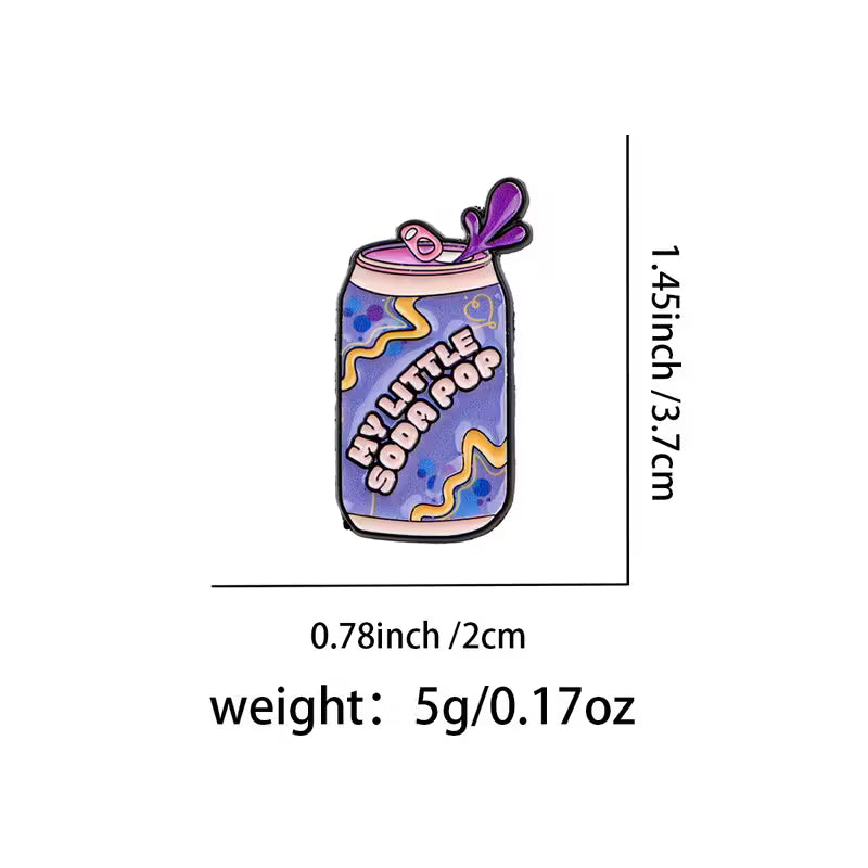 Значка My Little Soda Pop – Kawaii Pop Аксесоар