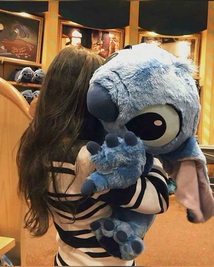 Гигантски плюшен Stitch и Angel – 140 см | Огромен, мек и впечатляващ!