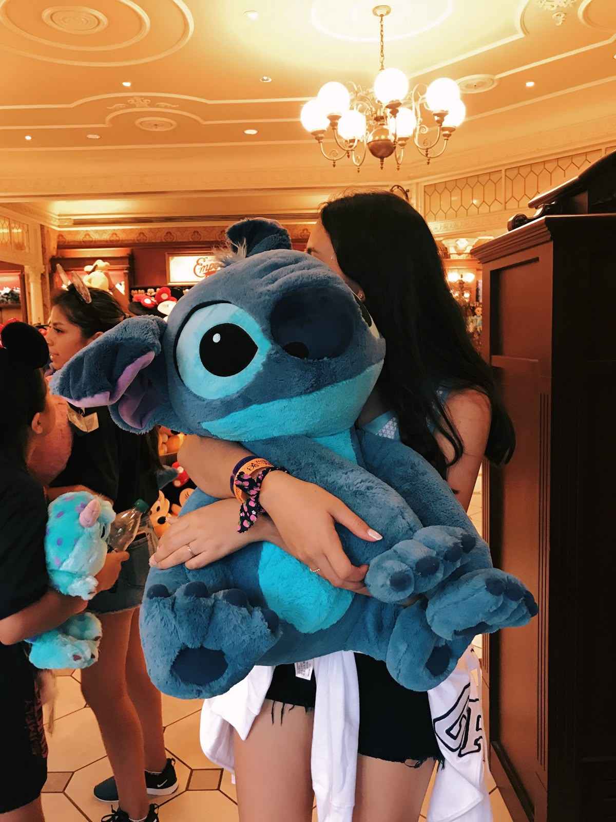 Гигантски плюшен Stitch и Angel – 140 см | Огромен, мек и впечатляващ!