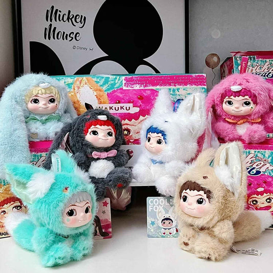 Wakuku Trick or Treat – Fox & Bunny Series - колекционерски фигурки