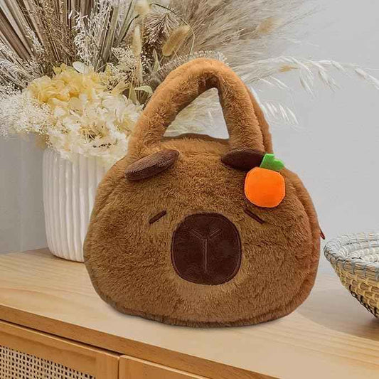 Плюшена чантичка Капибара Прасковка