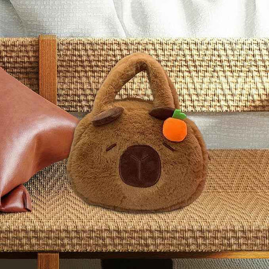 Плюшена чантичка Капибара Прасковка