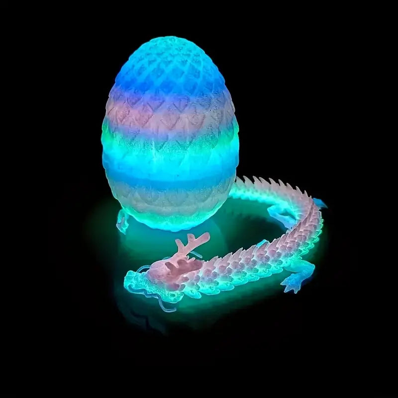 Светещо драконово яйце (3D принтер)