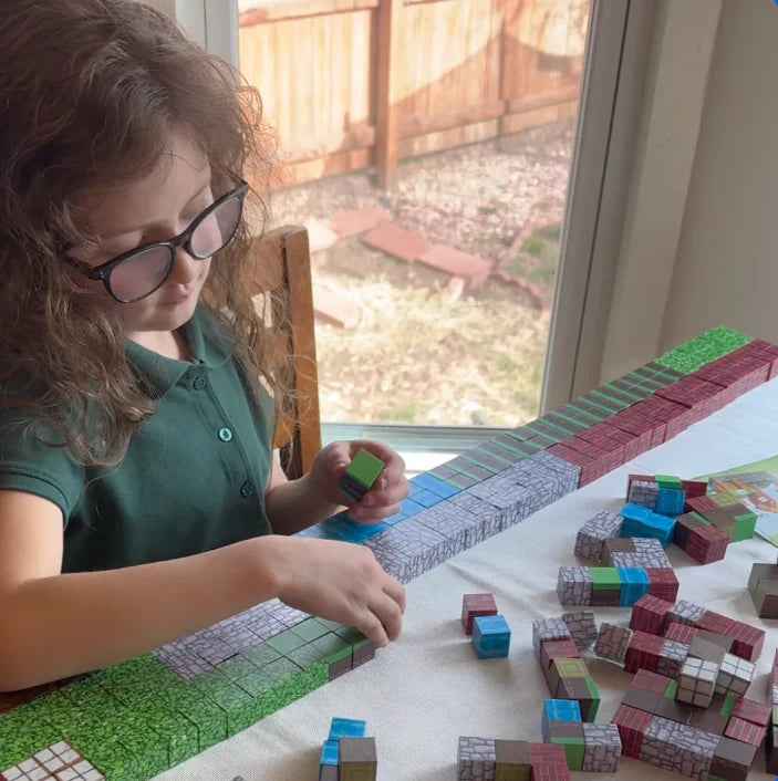 Магнитен конструктор Minecraft – 48 части