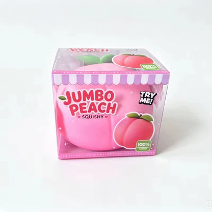Giant Squeeze Peach 20 см – Ароматизирано Гигантско Скуиши