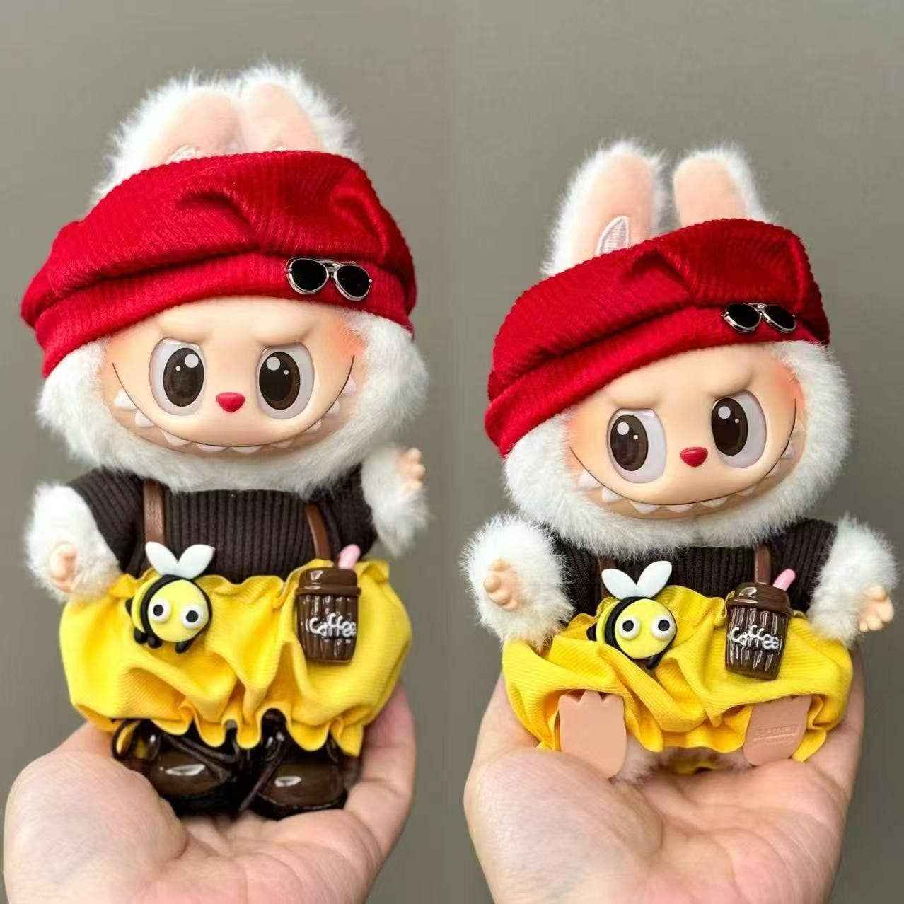 Labubu, готов за Halloween - Пчеличка