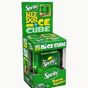NeeDoh Nice Cube Sprite – антистрес Squishy кубче