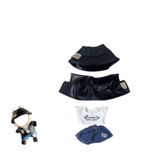Set de haine pentru Labubu (rocker)