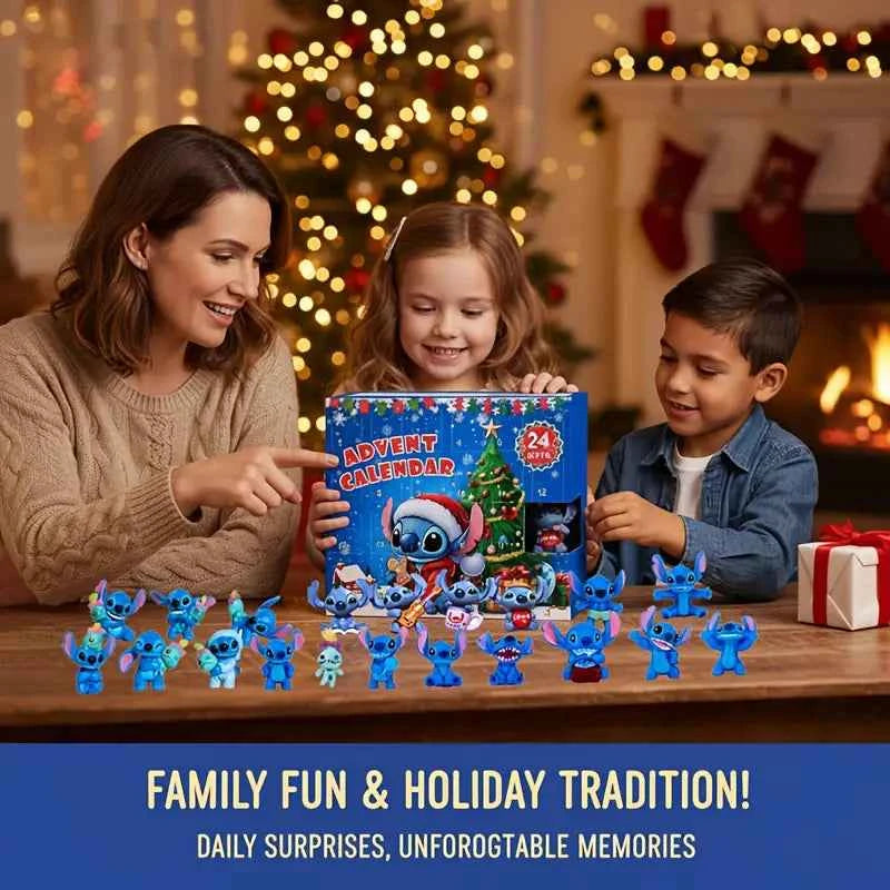 Коледен Advent календар Stitch – 24 дни на изненади и усмивки