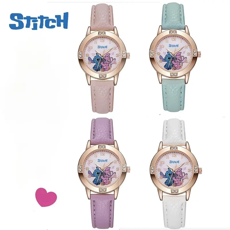 Детски ръчен часовник Stitch & Angel