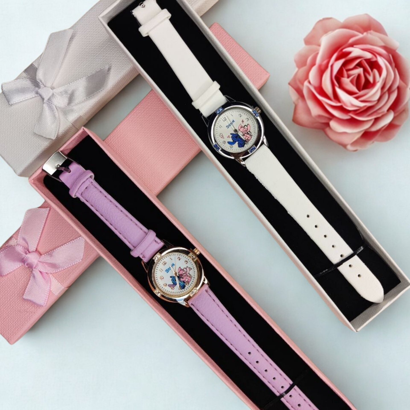 Детски ръчен часовник Stitch & Angel